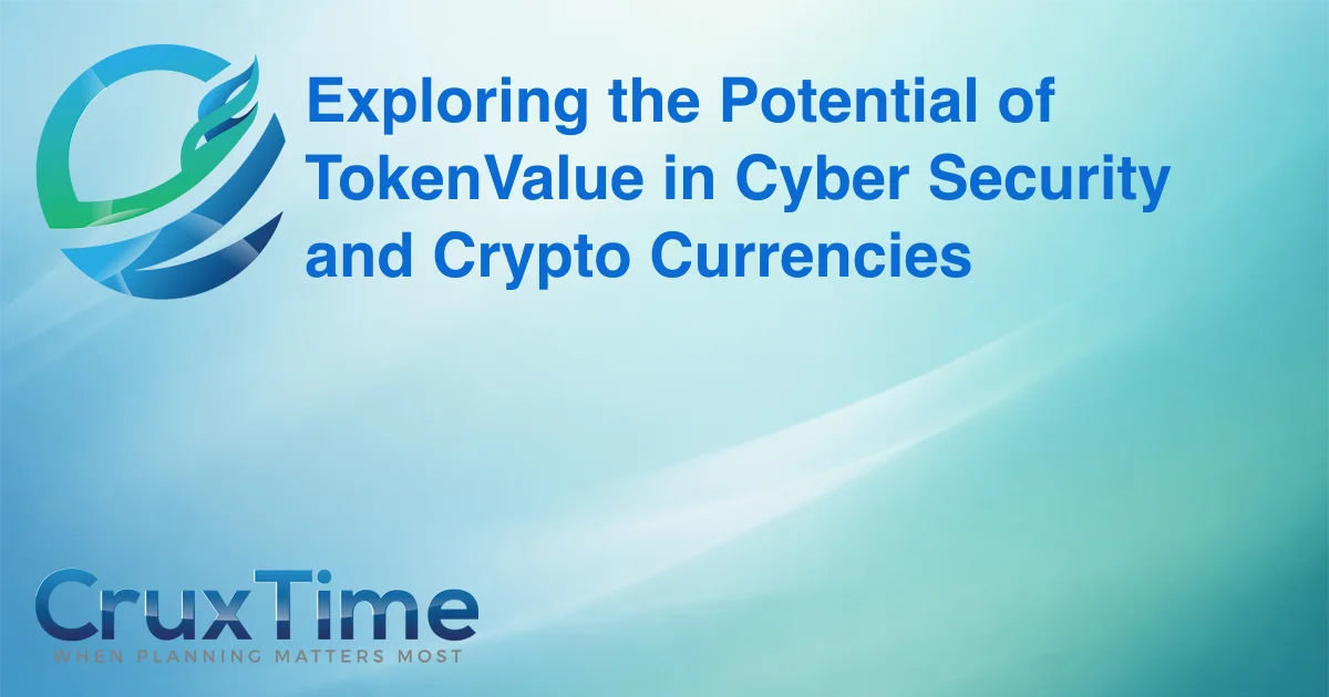 TokenValue concept in cyber security and crypto currencies